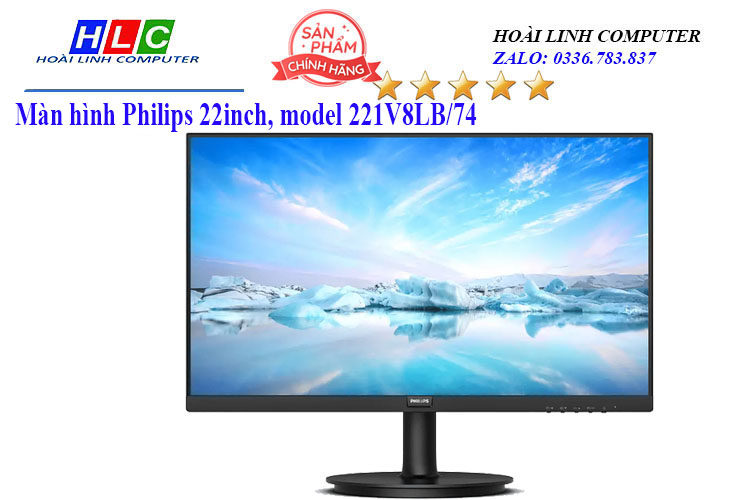 Màn hình Philips 22inch, model 221V8LB /74