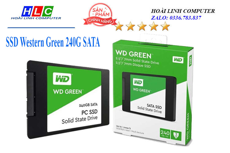 SSD Western Green 240G SATA