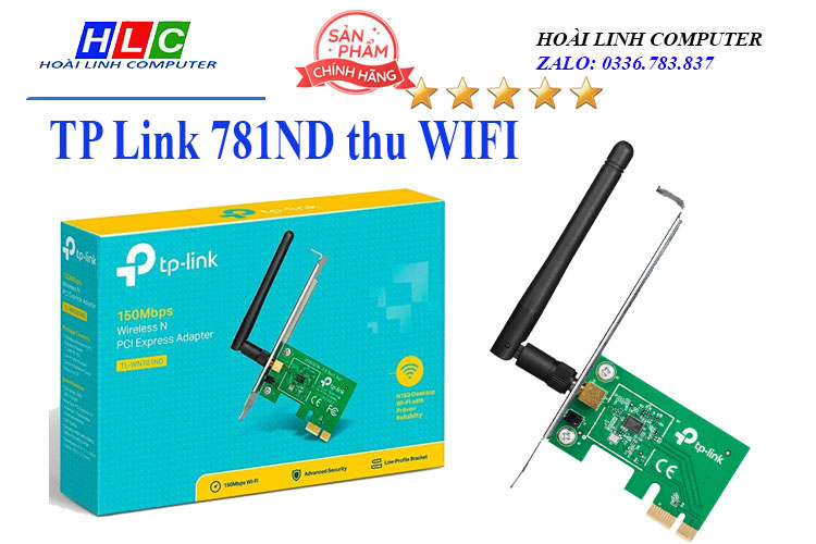 Card thu WIFI Tp Link 781ND 150Mbps