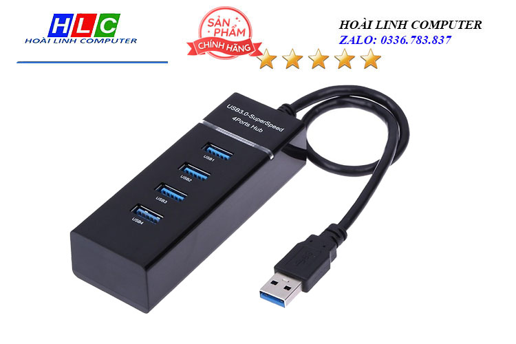 Cáp chuyển USB 1 ra 4 cổng USB 3.0