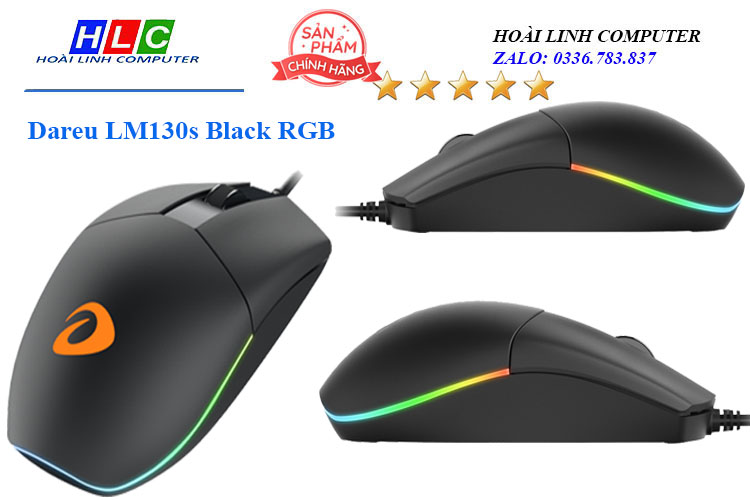 Chuột Gaming Dareu LM130s Leds RGB