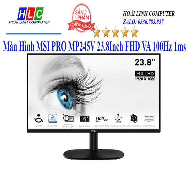 Màn hình 24inch hiệu MSI PRO MP245V