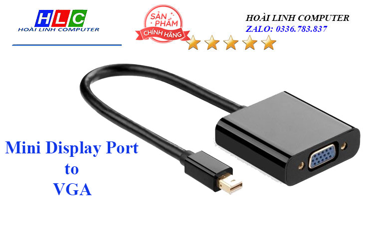 1. Cáp chuyển mini Display Port --> VGA BX029