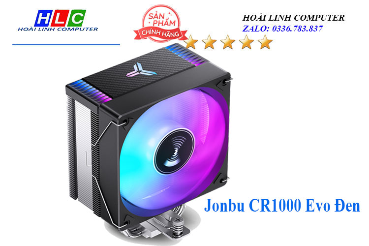 Tản nhiệt khí Jonbu CR1000 Evo ARGB bản nâng cấp CR1000