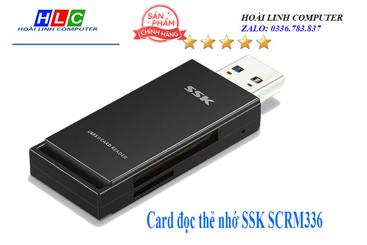 USB đọc thẻ nhớ SSK SCRM336