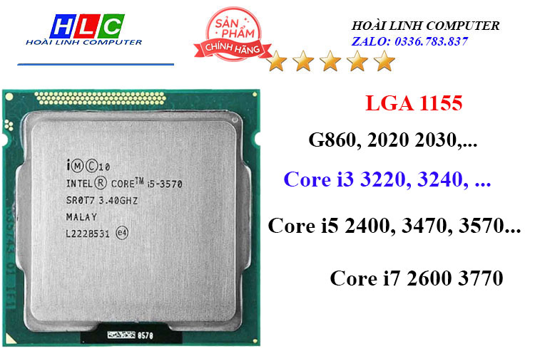 CPU H61: G20xx, i3 2xx, 3xx,  i5 3470