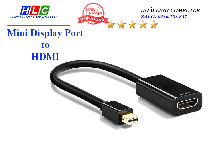 2. Cáp chuyển Mini Display Port --> HDMI D02