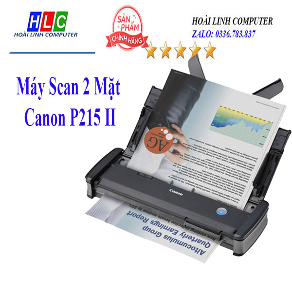 Máy scan Canon P215 II ( Scan 2 mặt )