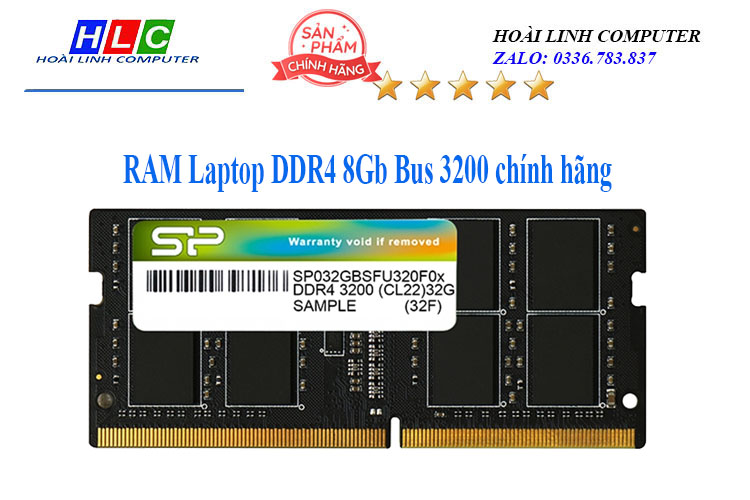 RAM Laptop Silicon Power 8GB DDR4 3200MHz